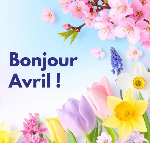 Calendrier avril 2026