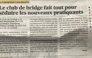 Article de presse