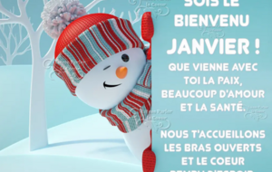 Calendrier JANVIER 2026