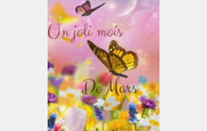 Calendrier mars 2026