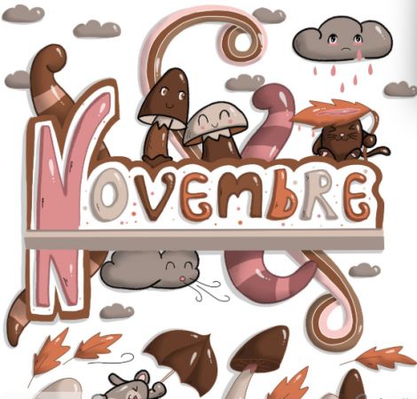Calendrier NOVEMBRE 2026