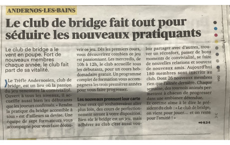 Article de presse
