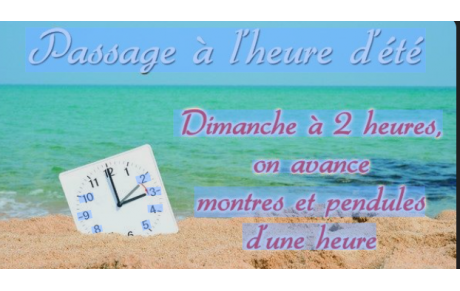 Passage à l'heure d'été