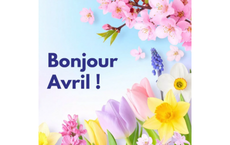 Calendrier avril 2026